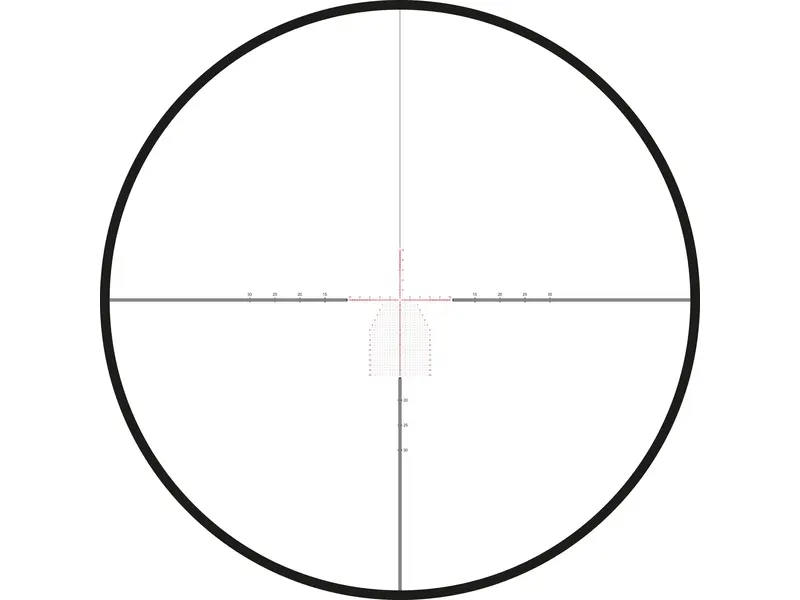 Hawke FFP Mil Pro Ext. Reticle (18x)
