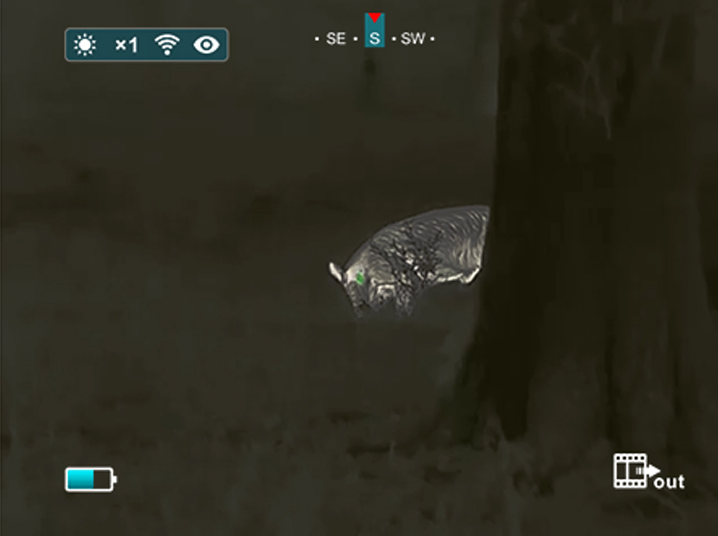 Посмотреть в прибор